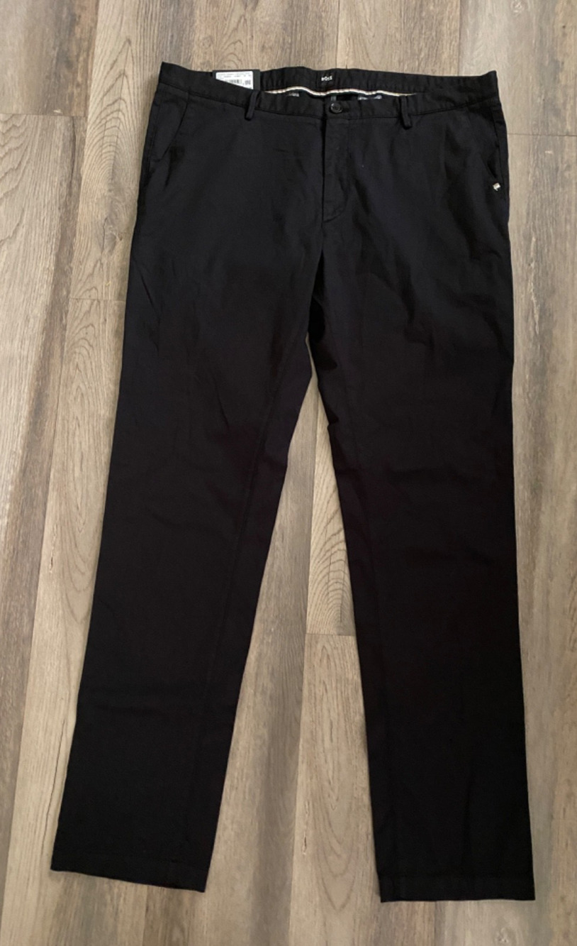 NWT BOSS Hugo Boss Rice Slim Fit Chino Pants 40 Business Casual Stretch Trousers